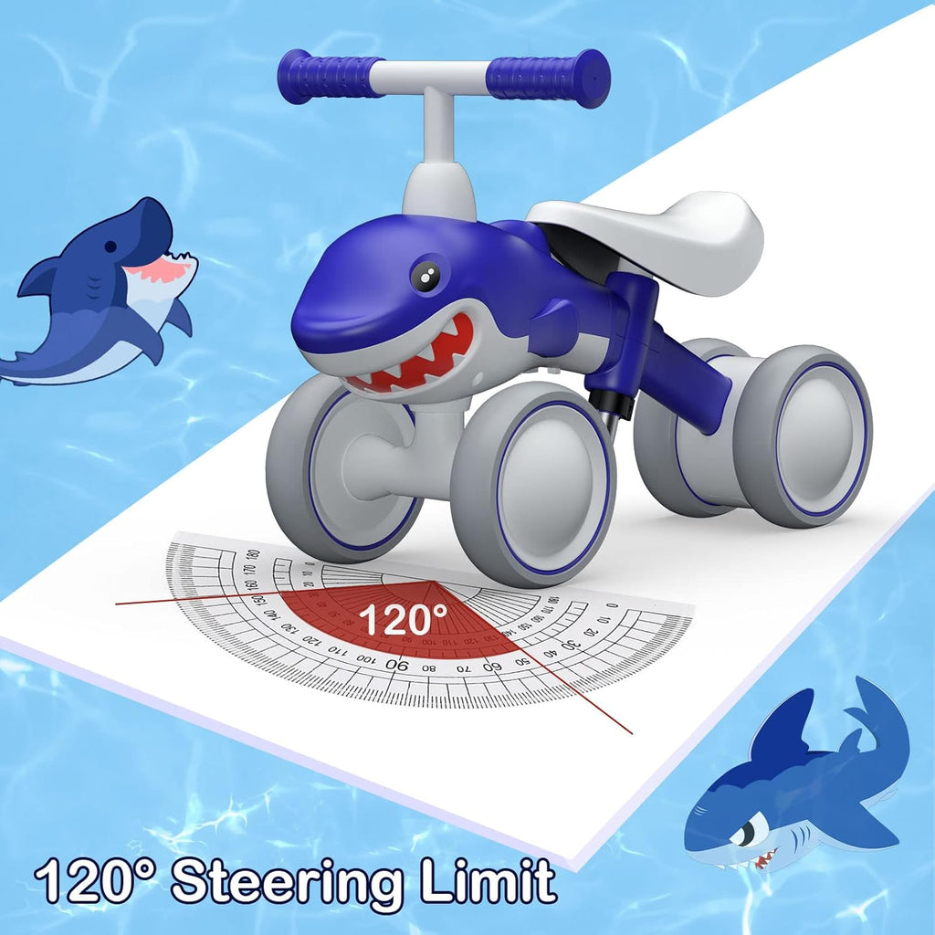 GlowRide Kids Balance Bike with Adjustable Seat