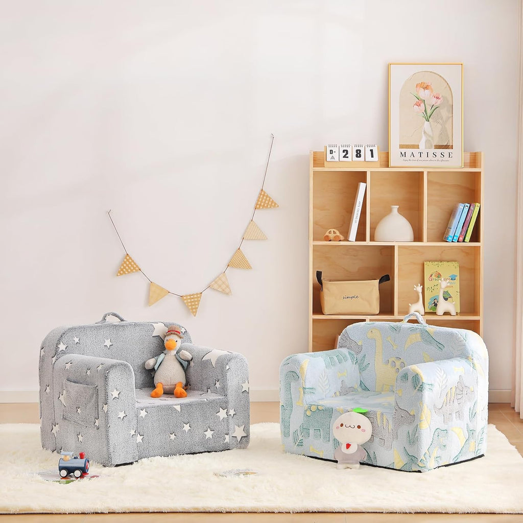 SoftCloud Kids Sofa Chair with Removable Cover